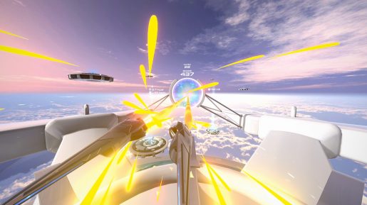 PowerBeatsVR - In-Game - Shield Sky FPV